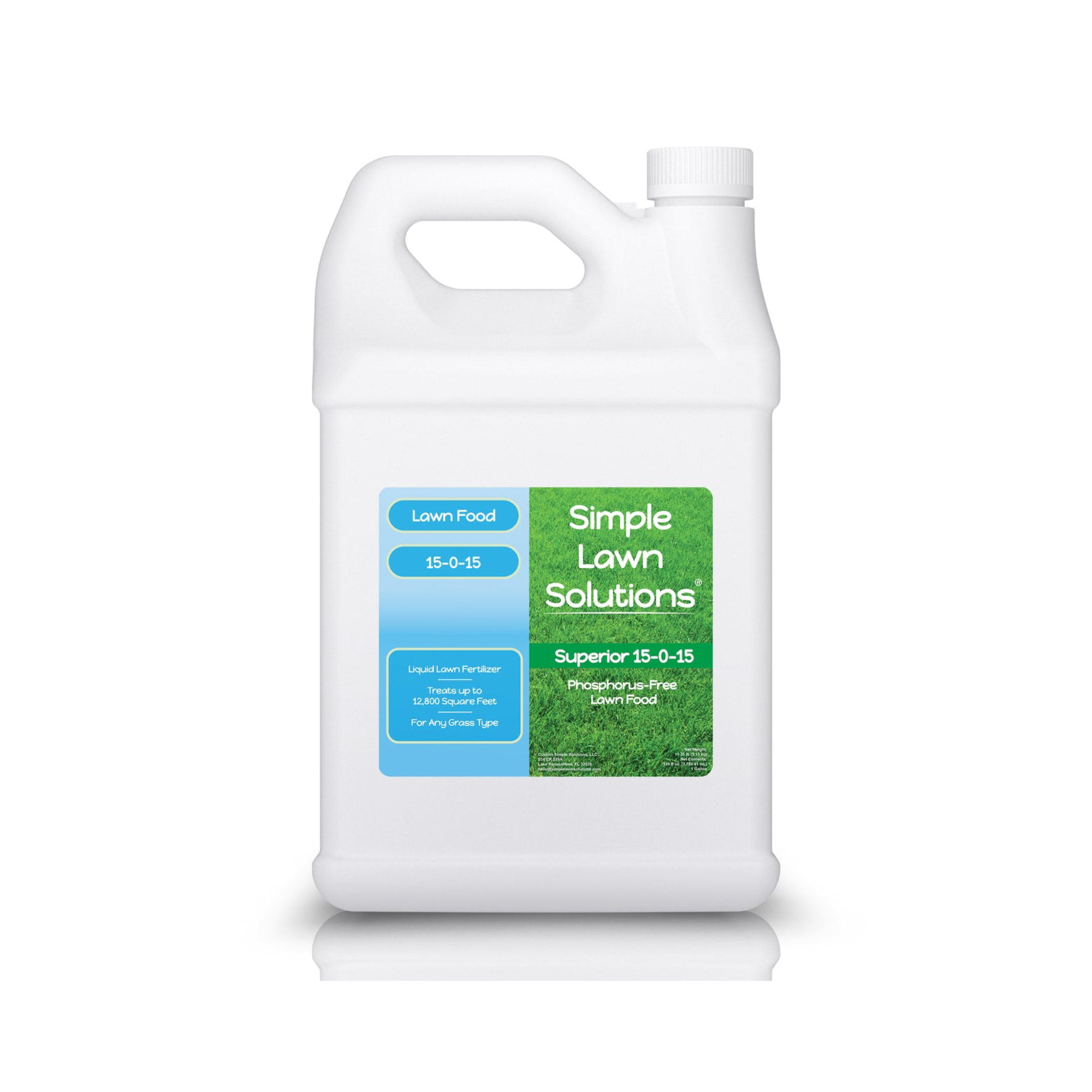 Simple Lawn Solutions Lawn Food: 15-0-15 Phosphorus- Free (1 Gallon)